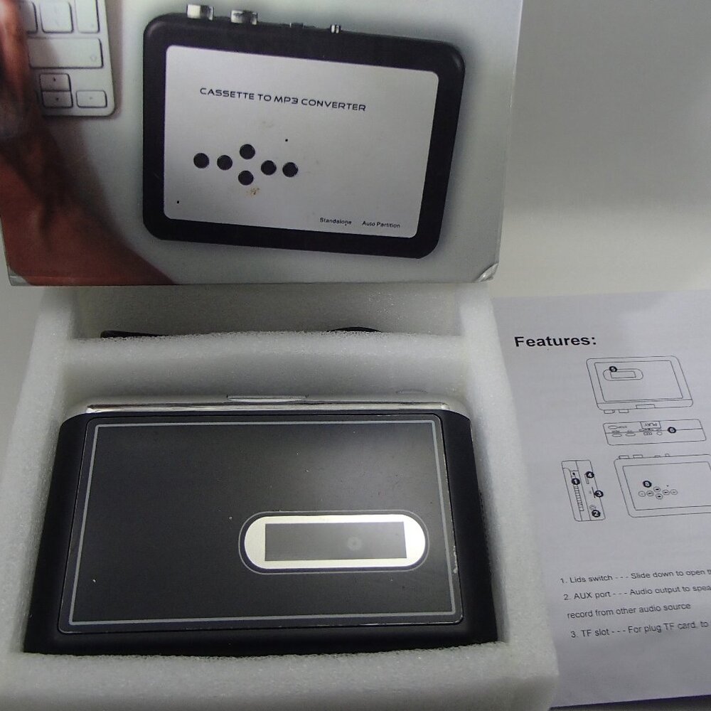 DigitNowCassette Tape To MP3 CD Converter Via USB